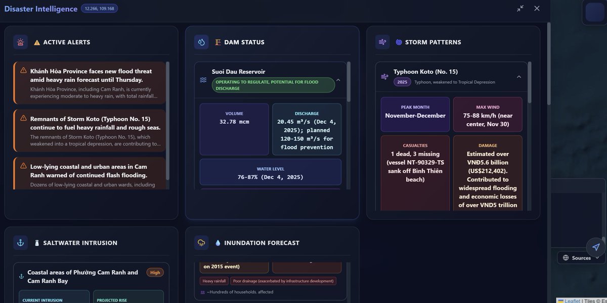 kivanolai's tweet photo. 🌊 Introducing Poseidon — AMOCA’s AI platform for real-time flood prediction and climate resilience.
• AI-powered flood forecasting
• Predictive risk maps
Try it free: 
https://t.co/oWe6AQXZ0x
#ClimateTech  #FloodPrevention #AMOCA https://t.co/qN8Sa8YFVr