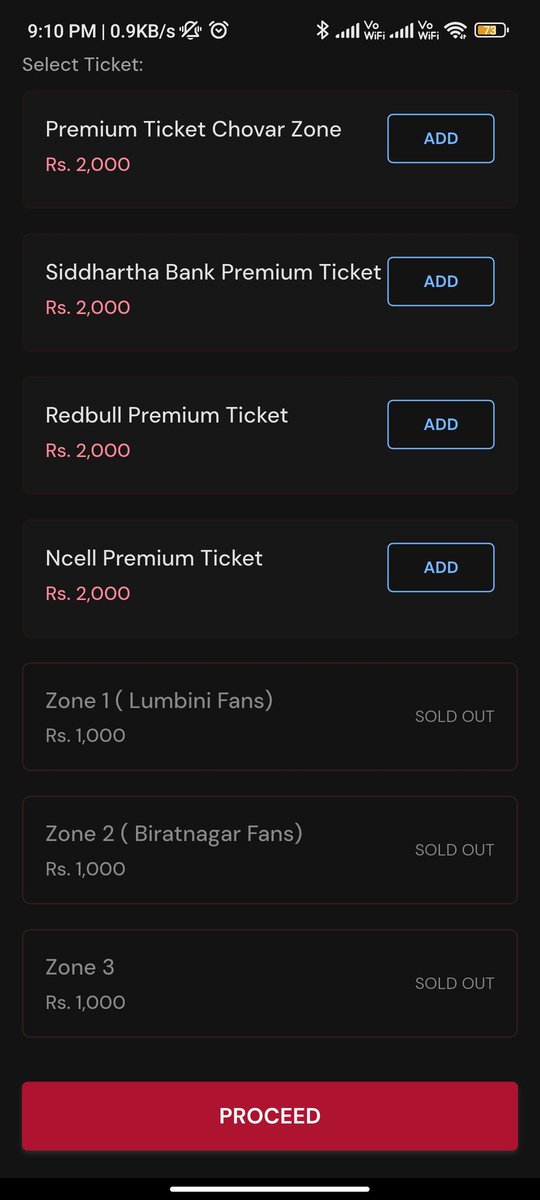 Zone 1-3 बाहेक सबै जोन काे टिकट शुल्क बढाएर २००० बनाइएछ।