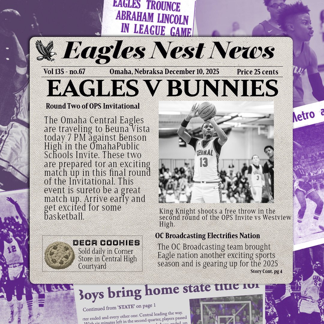 Omaha Central High Athletic Department tweet media