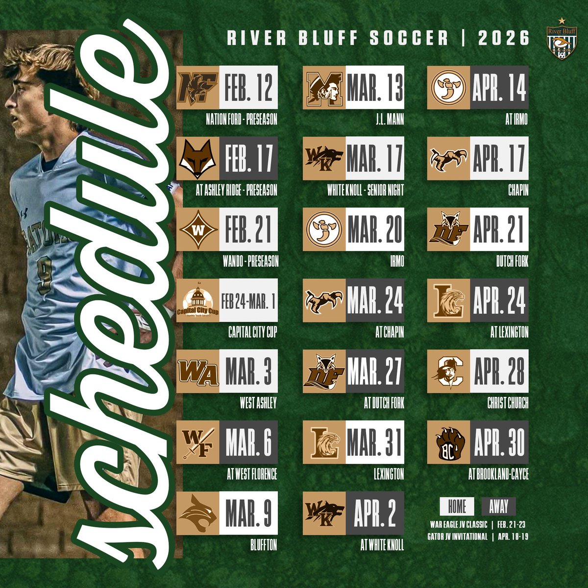 RBsoccer's tweet photo. Every match tells a story. Here’s our next chapter. 🐊⚽ https://t.co/vUe7RtKYdT