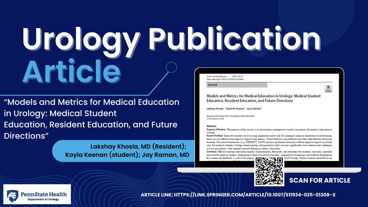 Penn State Urology tweet media