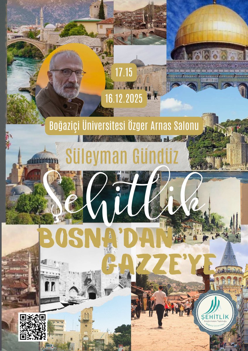 busehitlik's tweet photo. Boğaziçi Üniversitesi Şehitlik ve Mirasları Araştırmaları Kulübü olarak bu kez sadece tarihe değil, şahitliğimize de bakıyoruz. “Bosna’dan Gazze’ye Şehitlik” programında acının, adalet arayışının ve direnişin birer haber değil, hakikat olduğunu konuşacağız. https://t.co/4RPLaiWWdE