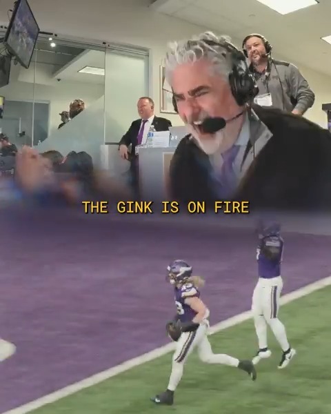 The Gink is on fire 🔥🔥
#ProBowlVote @AndrewVanGinkel
🎙️: @PAOnTheMic | @KFAN1003