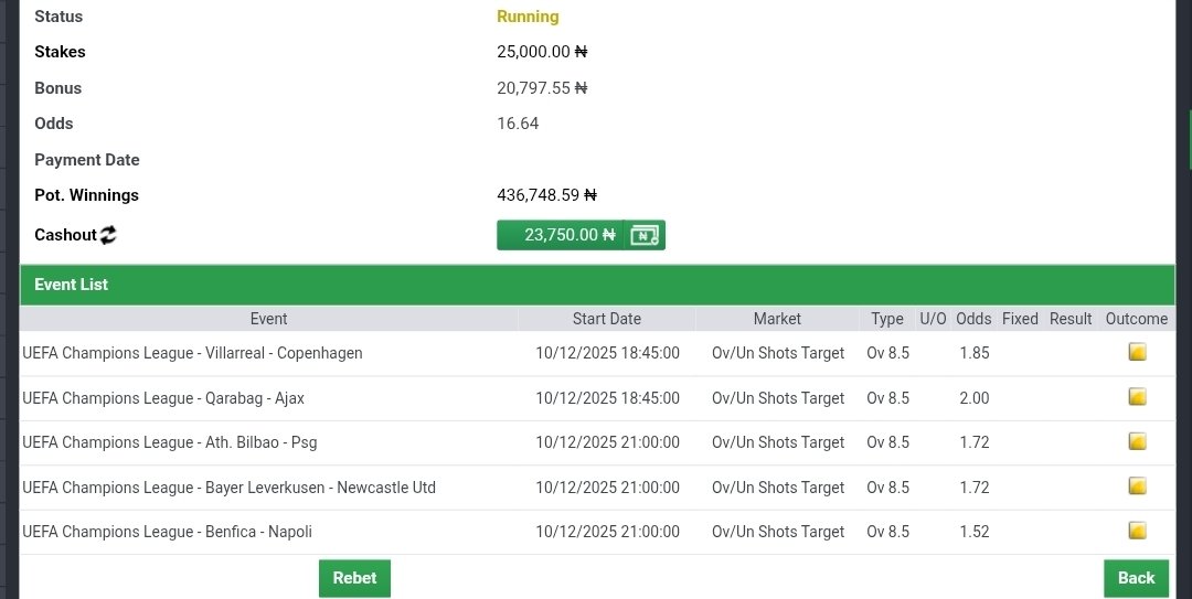 PoojaMedia's tweet photo. Wednesday Chops on Bet9ja; 

3SBH2WW
3SBH7DX
3SBHXP6

DEPOSIT &amp; CHOP > https://t.co/HRzy9g5A3L

#Bet9jaCode https://t.co/Xnnzk22bUe