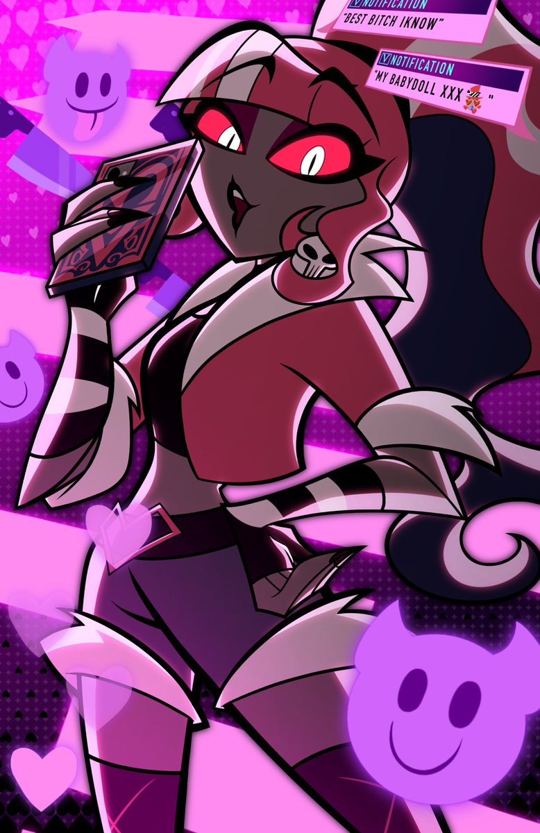 ヴェル📱
#HazbinHotelFanart #hazbinhotelvelvette