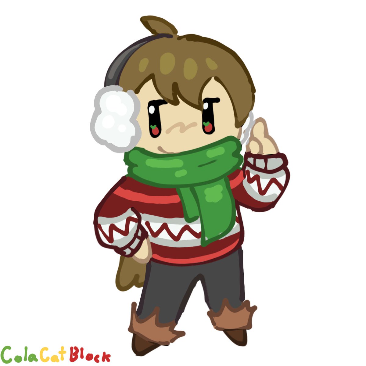 ColaCatBlock's tweet image. Some little jolly guys i drew!! Gem next probably #traffic