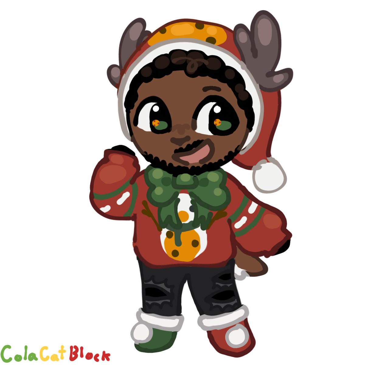 ColaCatBlock's tweet image. Some little jolly guys i drew!! Gem next probably #traffic