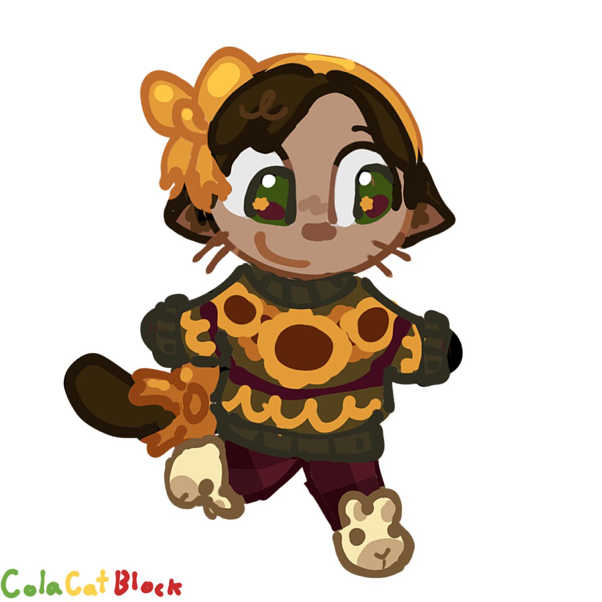 ColaCatBlock's tweet image. Some little jolly guys i drew!! Gem next probably #traffic