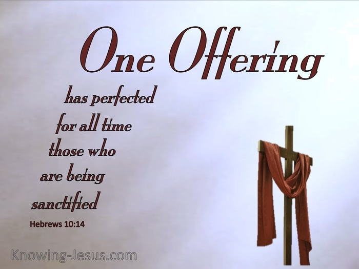 SlowButABro's tweet image. I don't need the threat of hell to help me to be good. Jesus was good on my behalf. In Him, I am perfect. Right now.

"For by a single offering he has perfected for all time those who are being sanctified." (Heb 10:14 ESV)