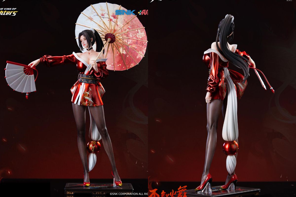 現地本日予約開始✨ BearPanda、『THE KING OF FIGHTERS』の『不知火舞