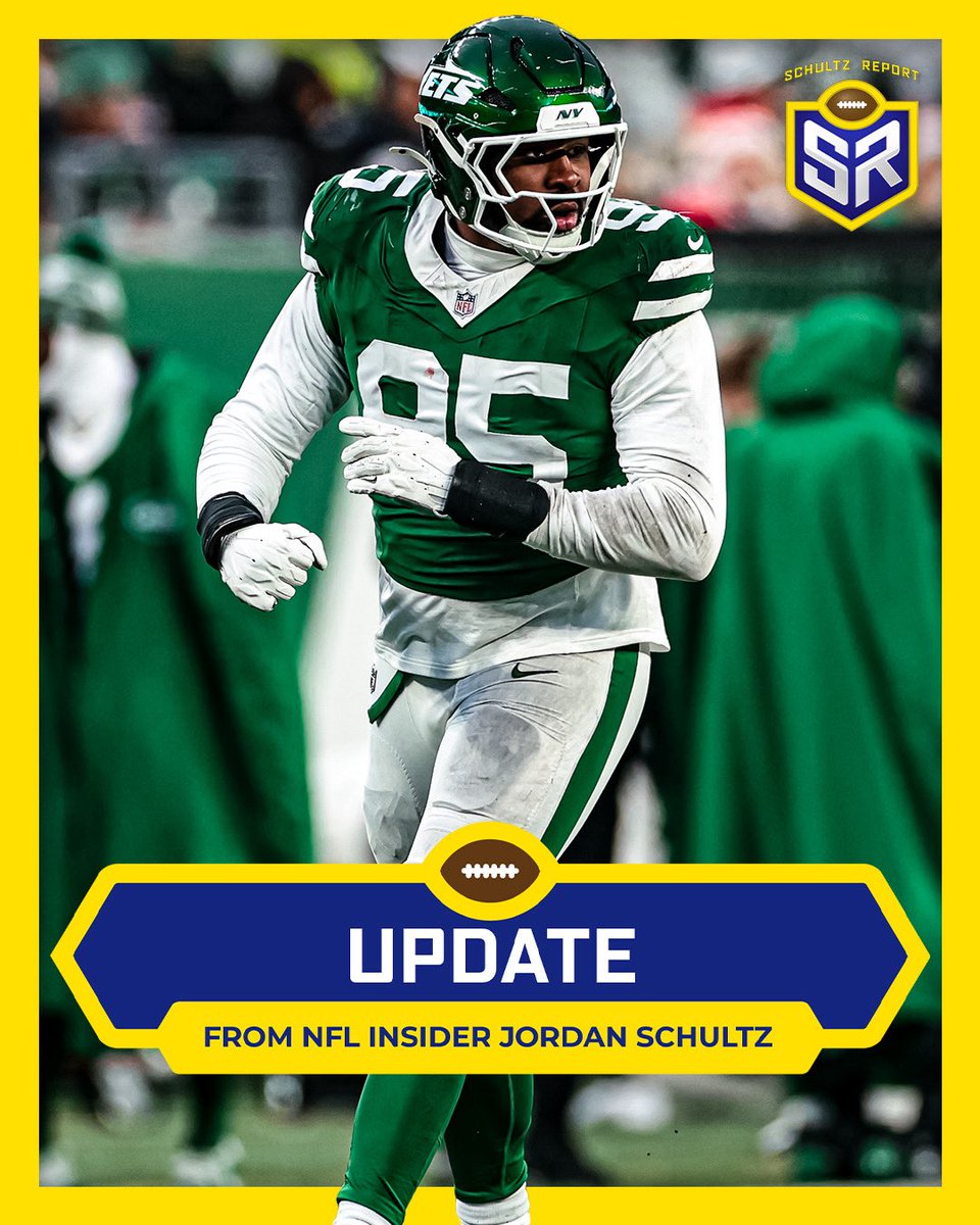 Schultz_Report's tweet image. The #Jets are signing DE Eric Watts from their practice squad to the active 53-man roster, per source.

Former undrafted free agent out of UConn has been with the organization since 2024 and now gets a chance to finish the year on the active roster.