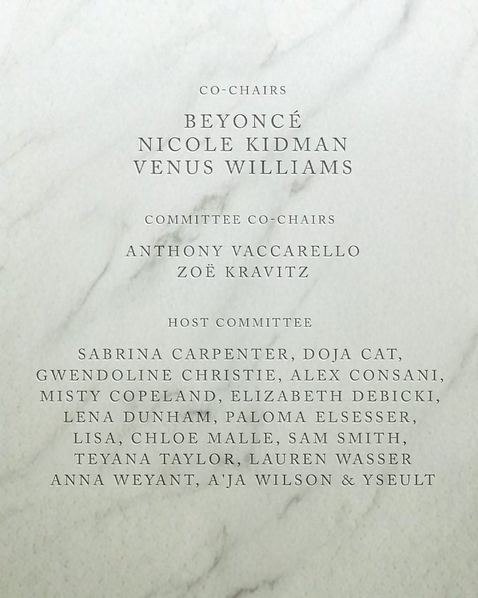 Doja Cat joins the 2026 Met Gala Host Committee.