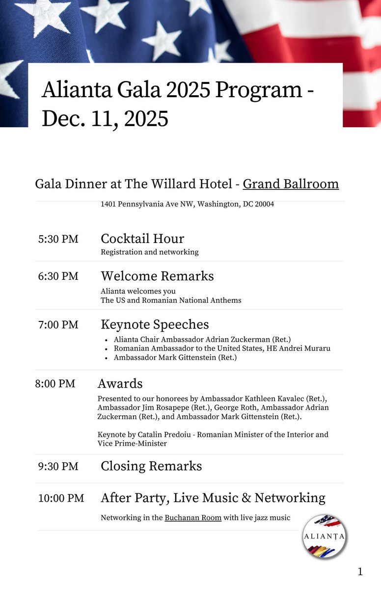 Alianta_US's tweet photo. Only a few seats left for the Alianta Gala. And limited time to secure them! We have 2 full days planned for our distinguished guests. For your last-minute Gala and Summit passes, visit https://t.co/rjRA2d6msc https://t.co/qbrwFJqDm9