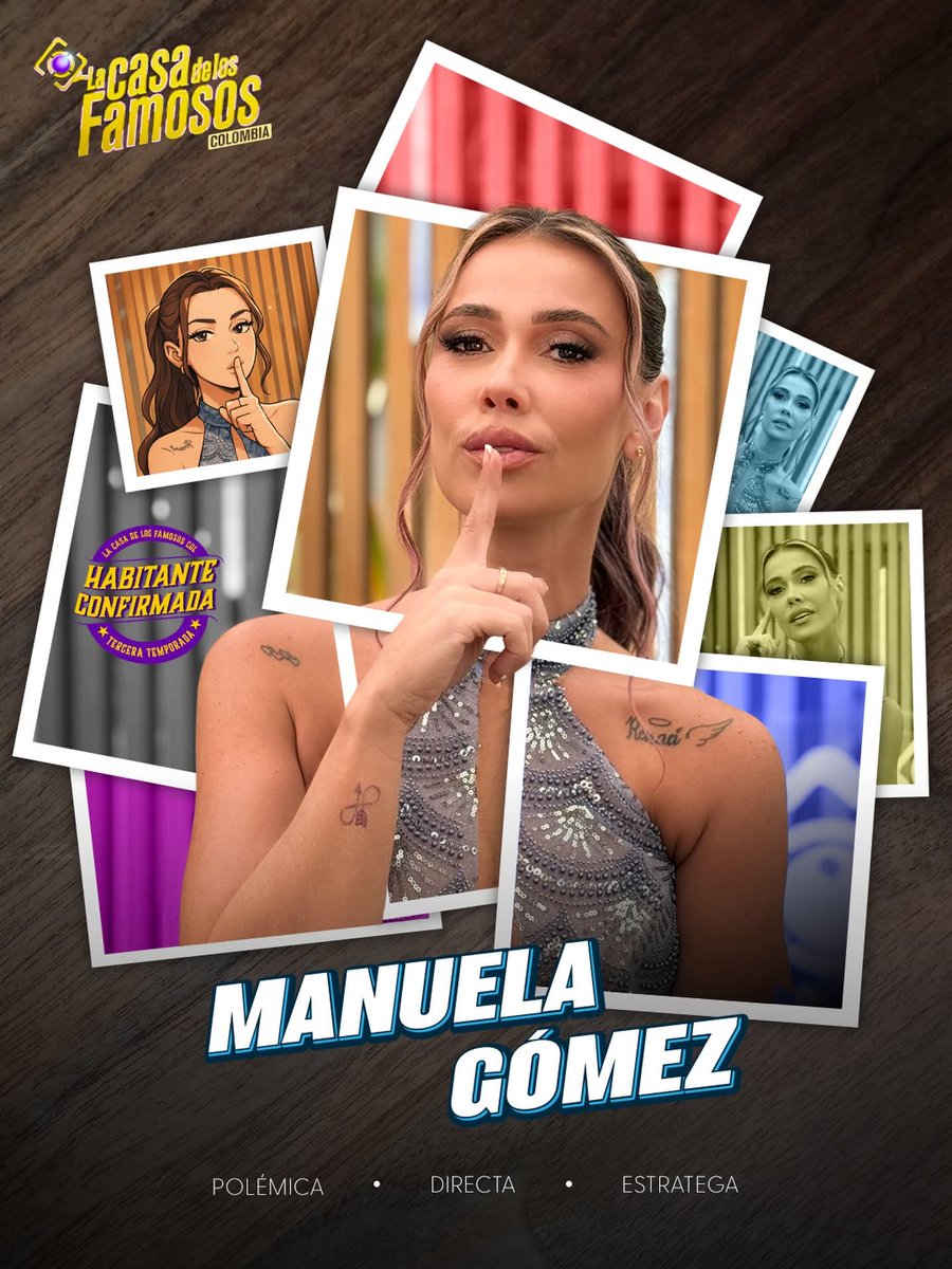 MANUELA GÓMEZ es la primera confirmada por el jefe para #LaCasaDeLosFamososCol3! 🔥