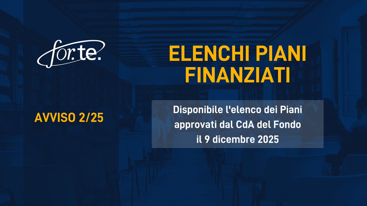 Fondo For.Te tweet media