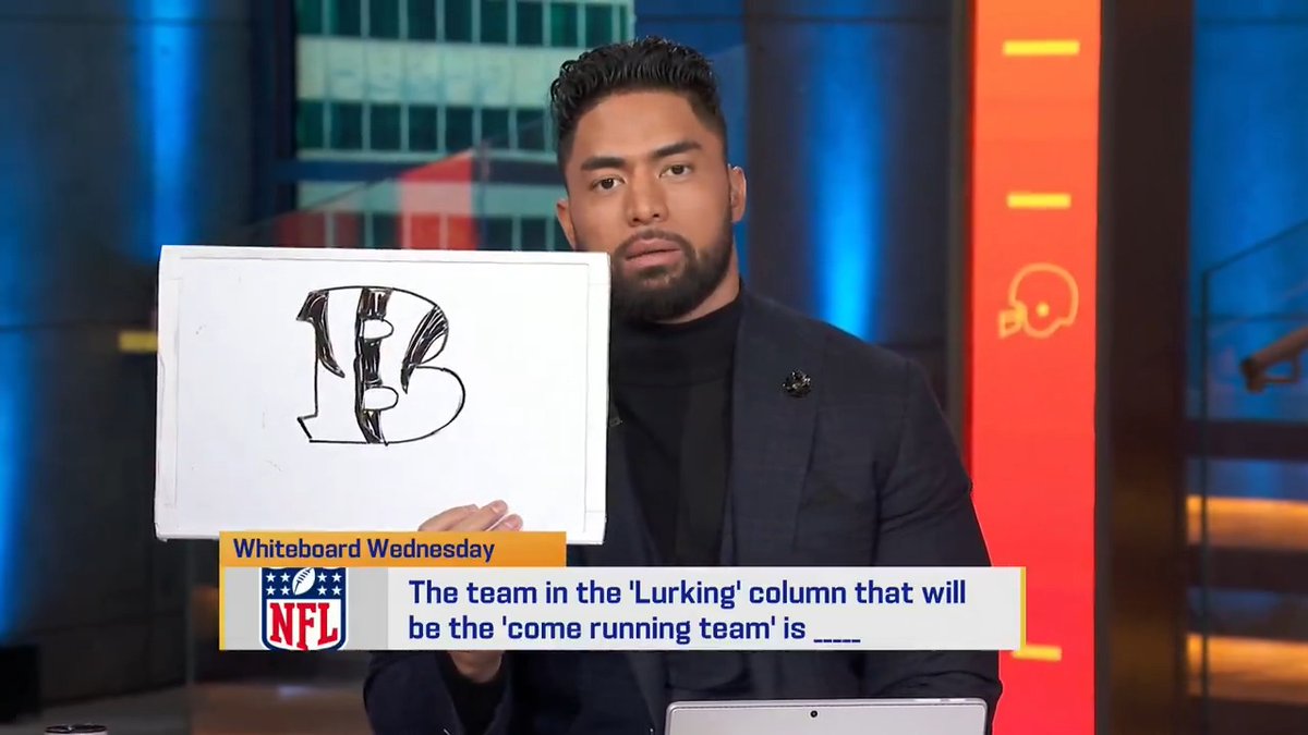 "In the past 3 weeks, this defense has come up big."
Manti Te'o still believes that the Bengals would be a "scary" team to face in the playoffs.