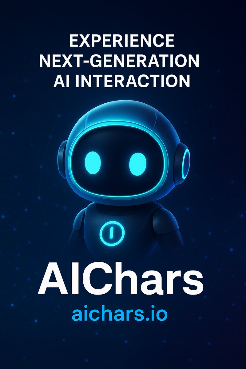 EtienoUbam87199's tweet image. GM to you out there, 
Can I get a GM too? 

Its time to Own, interact, and evolve AI on-chain.
AIChars blends autonomous intelligence with Web3 digital ownership.
Explore the AI ecosystem.
aichars.io
#AIChars #Web3AI