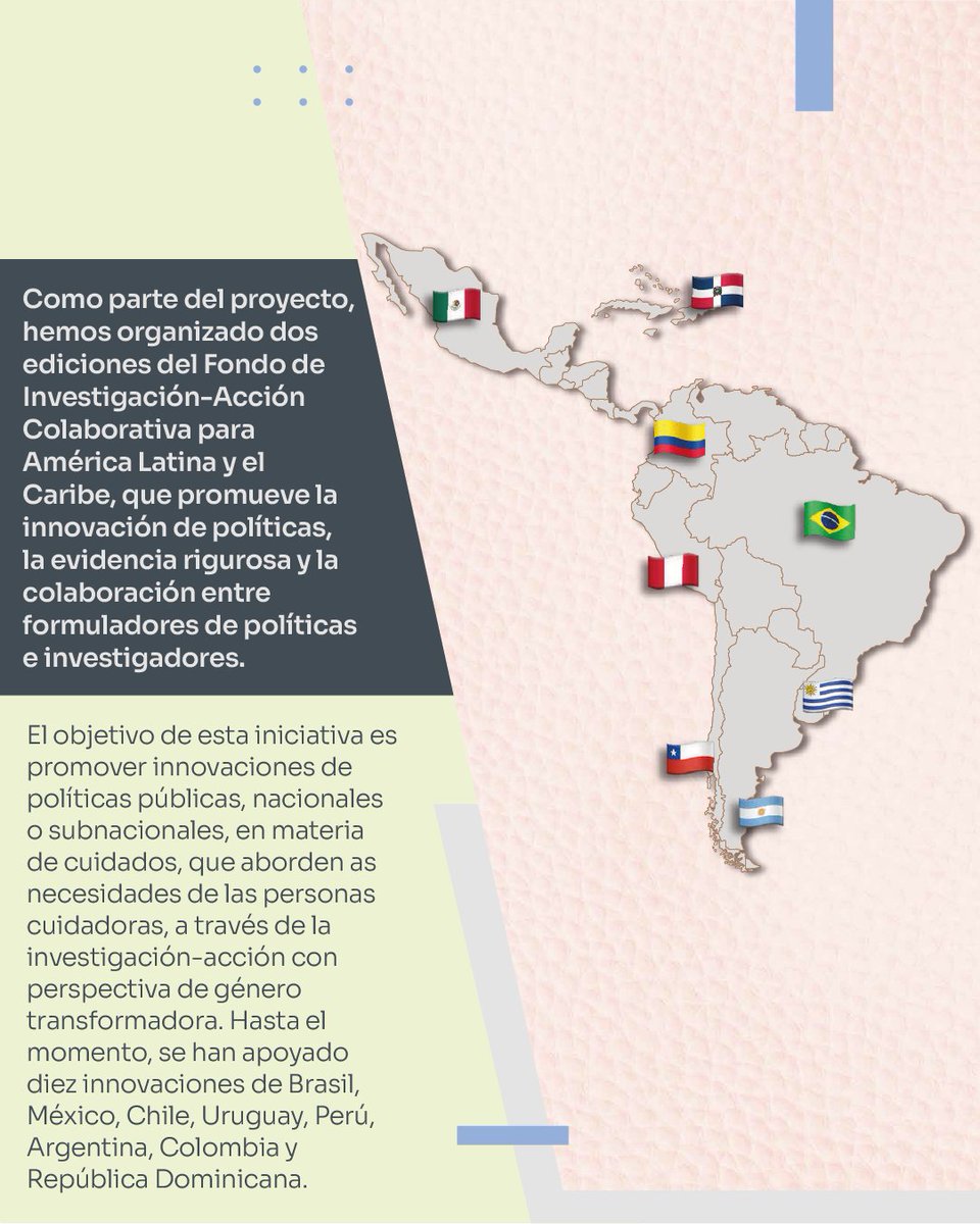 GRADEPeru's tweet photo. #GRADE45 Desde el 2023, lideramos un proyecto internacional que genera evidencia sobre cómo fortalecer sistemas integrales de cuidados más justos y efectivos en América Latina. @GAllianceCare @UNRISD @IDRC_CRDI @FordFoundation https://t.co/SRFp9LUxUM @CarolinaIDRC @LorenaAlcazar7 https://t.co/VEB1dbuEkv