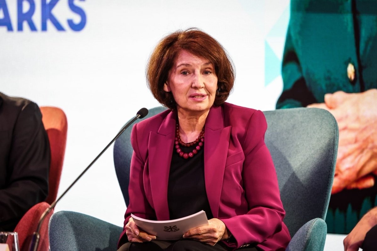 gogamkd's tweet photo. Opened the int’l forum #GoingGlocal 2.0 in Skopje. 
Gender-responsive budgeting is not a technical detail — it is a transformative tool for systemic change, fairness & accountability.
As a small economy, we cannot afford unplanned spending. 
Gender equality + climate resilience = sustainable future.