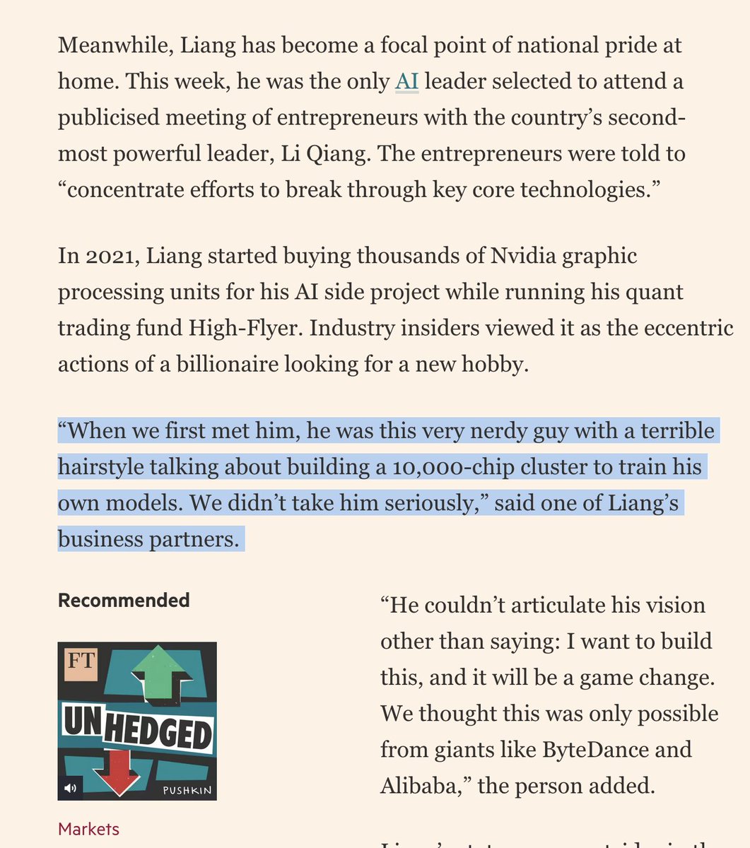 Chyna não estava preparada para Wenfeng.
Ele terá que EDUCAR a eles com FATOS e PROCESSOS.