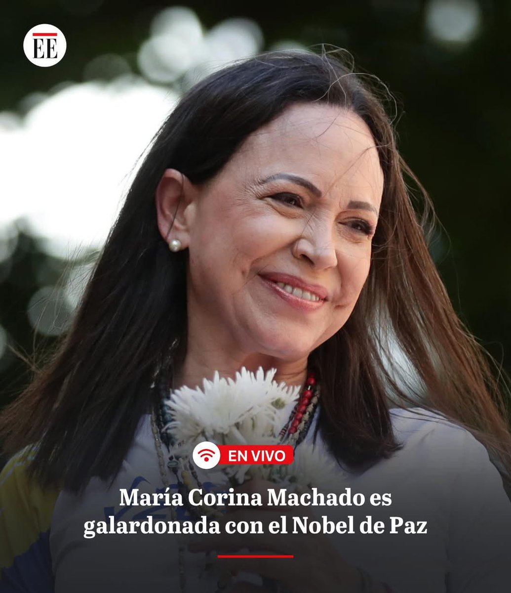 Hoy se ha dado la estocada de muerte al Premio Nobel de La Paz; después de eso pueden dárselo a Netanyahu, a Trump o al próximo gen•cida. El Premio Nobel es crimen, guerra y muerte. Fin.