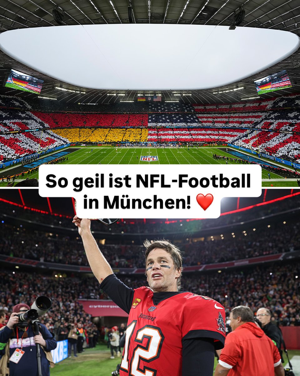 Was haben wir schon für unglaubliche Momente in München erlebt?! 🥹 2026 geht es weiter – die NFL kommt zurück in das Stadion des FC Bayern München!