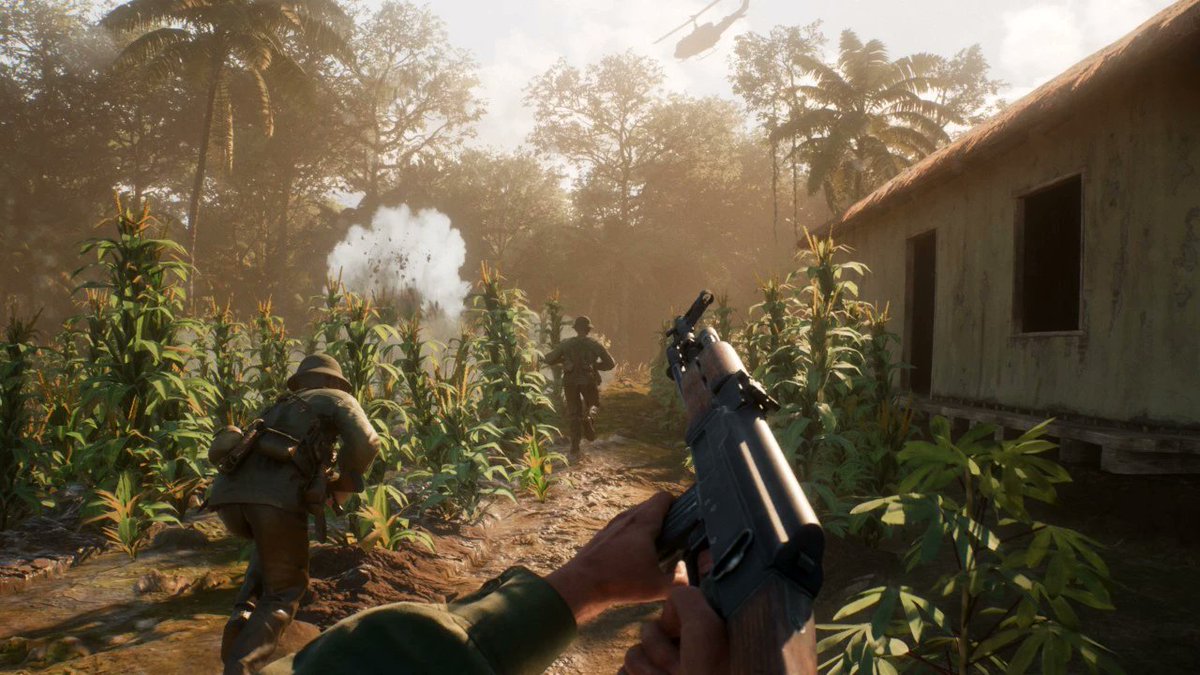 Playfront_de's tweet image. Erlebe Hell Let Loose: Vietnam: 50v50, Dschungelkrieg &amp;amp; Teamtaktik. Wer überlebt? Watch Trailer jetzt! 🎮
#HellLetLooseVietnam #FPSGaming #Teamwork #VietnamWar #GamerLife #TacticalShooter

👉 Link zum Artikel: playfront.de/hell-let-loose…