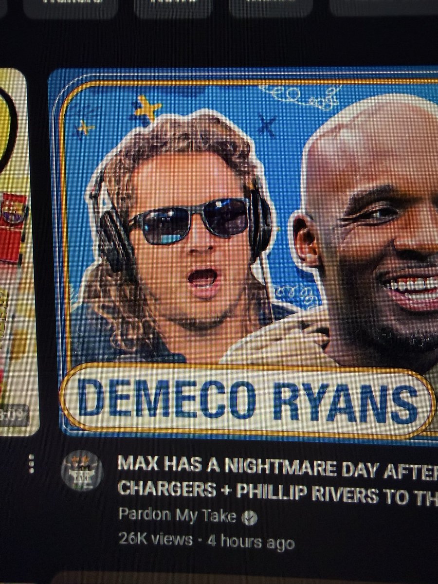 TKinTheCut's tweet photo. Hey @PFTCommenter you and the mulley are looking absolutely fantastic in this thumbnail @PardonMyTake @PardonMyMeme https://t.co/C3QT9m4DHZ