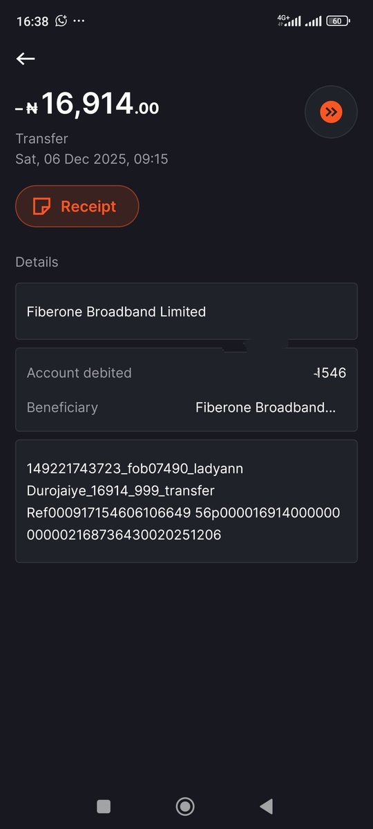 itweekonline's tweet photo. @FOBroadband @fccpcnigeria @NgComCommission Attached is the transaction details brought out in my GTB App. I have already provided the carrier info which has the transaction reference. Don't ask me for any other proof.. https://t.co/yQAtufWhti