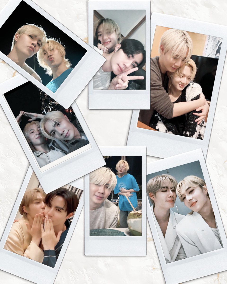 assavadevathin's tweet image. i’ve noticed my hia rin has a thing for polaroids and i think it’s such a cute way how to capture sweet moments together, so there’s some of it. 

♡ HAPPY 2 MONTHS BABY ♡

can you tell rin’s arms is my favorite place to be?… also he’s so handsome i can’t stop looking 🥺❤️