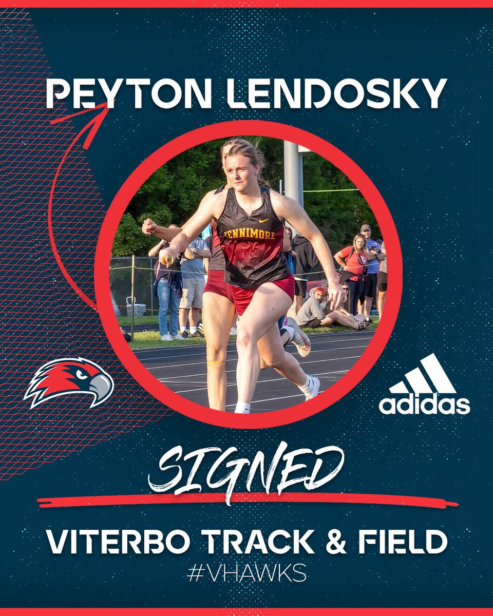 ViterboXCTF's tweet photo. ‼️ INCOMING V-HAWK ‼️

🏃🏼‍♀️ Peyton Lendosky - Sprints / Jumps
🏫 Fennimore HS
📍 Boscobel, WI
👩🏻‍⚕️ Nursing Major 

WELCOME PEYTON!

#GoVHawks https://t.co/gtbsrOUUcM