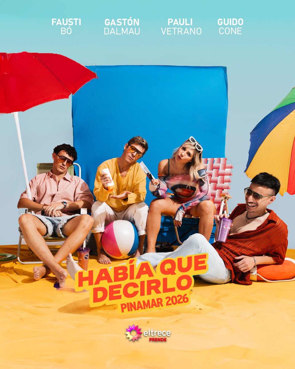 NOS VAMOS A PINAMARRRR 🏖️🌊

Desde el 05 de Enero #HabiaQueDecirlo  y #ViernesTrece en vivo desde el Parador La Escondida☀️

Así que si andas por la costa, te esperamosss 😉🙌