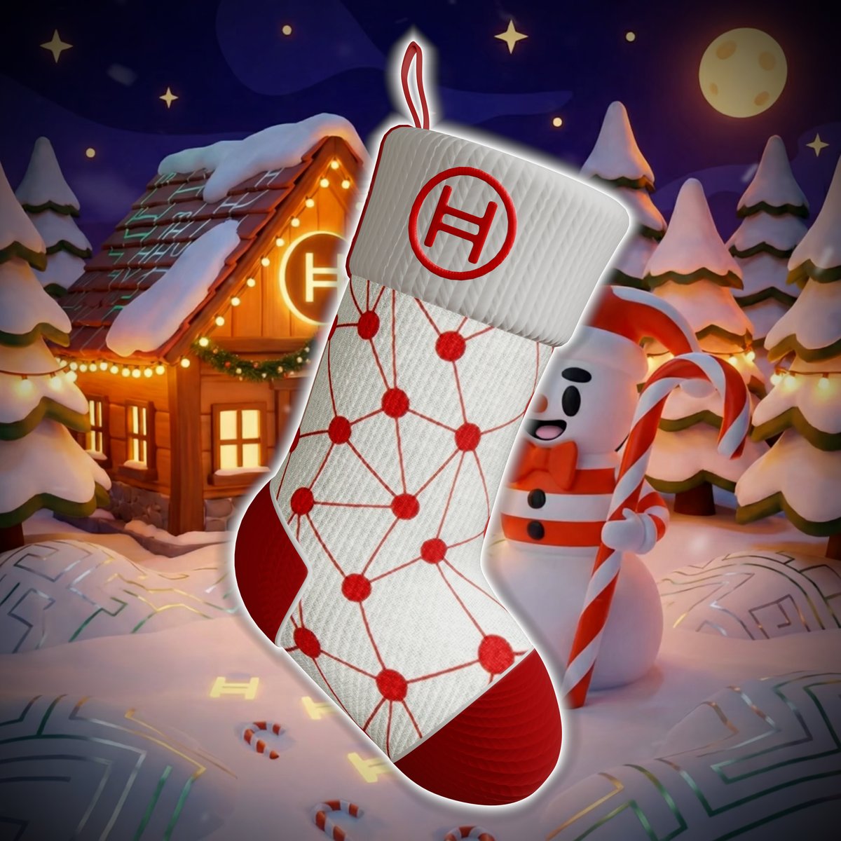 Let it snow! Let it snow! Let it snow! 🎶❄️

Meet the 3rd of 5 CĦRISTMAS STOCKING designs:
> Background: "White Christmas"
> Rarity: rare
> Supply: 72/555

RT &amp; Comment if you don't have a Whitelist yet!
--

🎉 
Winners from quoted post:
Congratulations to <a href="/daniel_derama/">danielzz⚡</a>