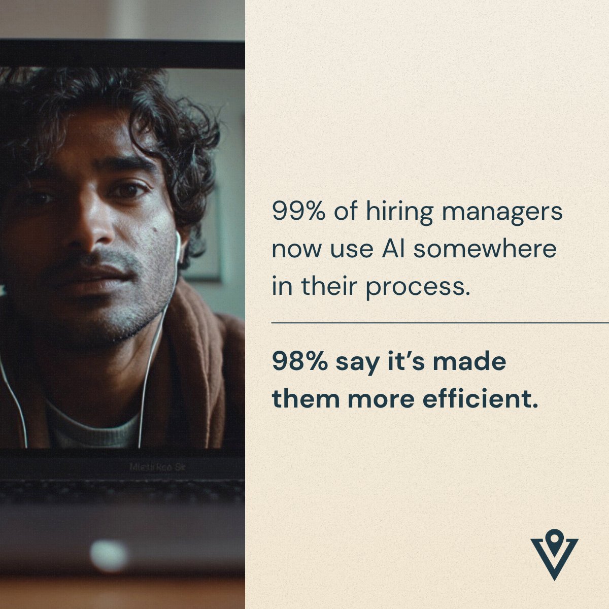 vocatorofficial's tweet image. AI adoption is exploding!

99% of hiring managers now use AI in their process.
98% say it’s improved efficiency.

But here’s the catch: efficiency without fairness doesn’t fix hiring.

AI + humans = faster AND fairer. That’s the future. #AIHiring