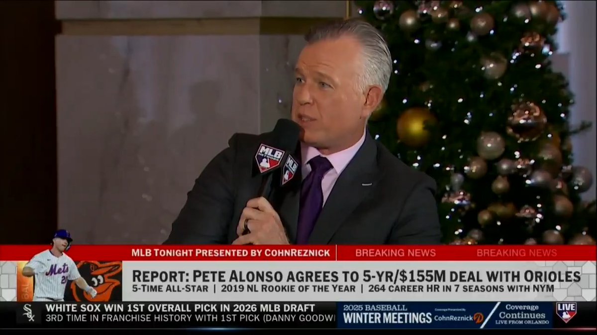 .@adnansvirk, Ron Darling and @TheMayorsOffice react to reports that the Mets never made an offer for free agent Pete Alonso.
#MLBTonight + @CohnReznick