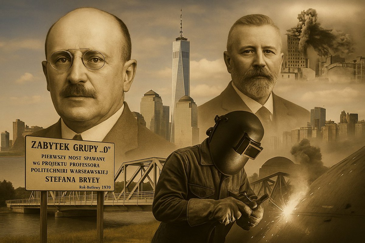 🔁Podaj dalej. Ta historia zasługuje na zasięg.

📌 Historia, którą powinniśmy opowiadać głośniej.

📌 Skąd się wzięła przewaga logistyczna USA w II wojnie śwaitowej? 

Poniżej odpowiedź⬇️

Gdyby nie dwóch Polaków, nie byłoby skyline Manhattanu ani zwycięstwa logistycznego