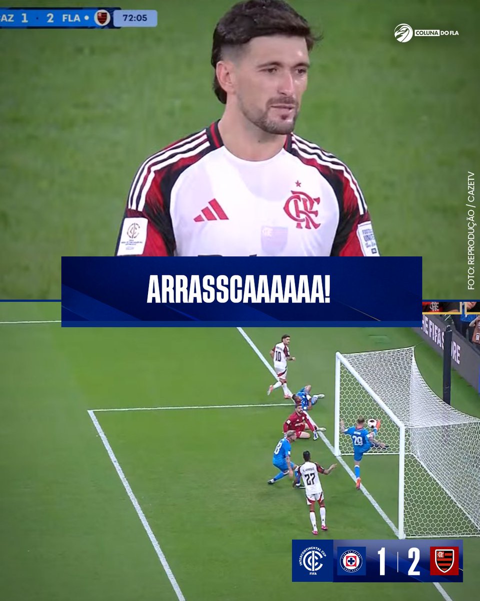 ARRASCAEEEEEEEEETAAAAAAAAAAAAAAAAAAAAA! O HOMEM É DECISIVO DEMAIS! 🇺🇾

O segundo do Mengão! ❤️🖤