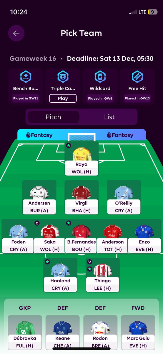itsnotleica's tweet photo. @FPLMattW 2 Transfers, 1.5 ITB, do I roll? https://t.co/3anknwG9BY
