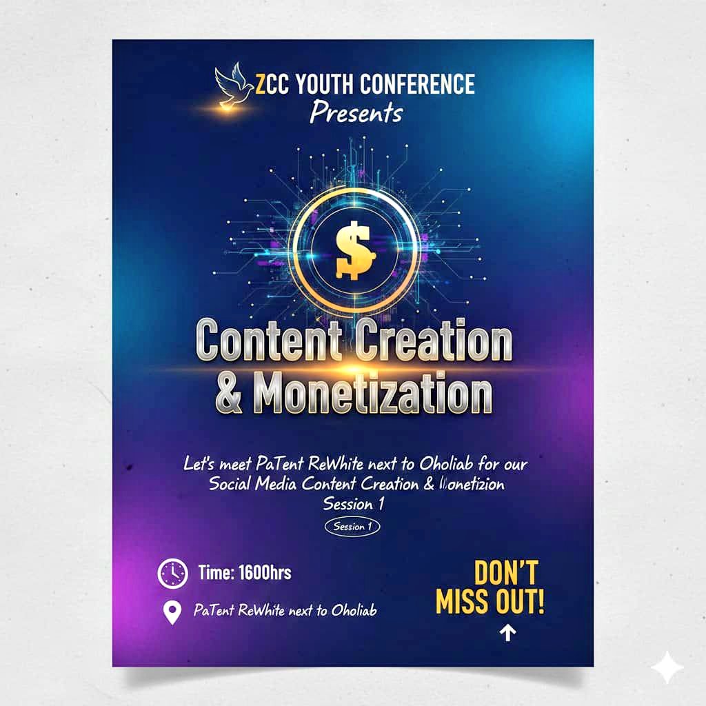 A number of #YouthEmpowerment activities are lined up this week at the 2025 #ZCCYouth Conference to inspire, equip and uplift our youth. 🙌✨
 #EmpowermentJourney