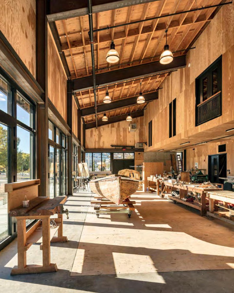 AIANational's tweet image. An exterior shade system, operable doors and windows, and operable skylights are integral to both this design and the building’s operation.

Olson Kundig
Wagner Education Center at The Center for Wooden Boats
Seattle, Washington
COTE® Top Ten Award 2025
🔗aia.org/design-excelle…