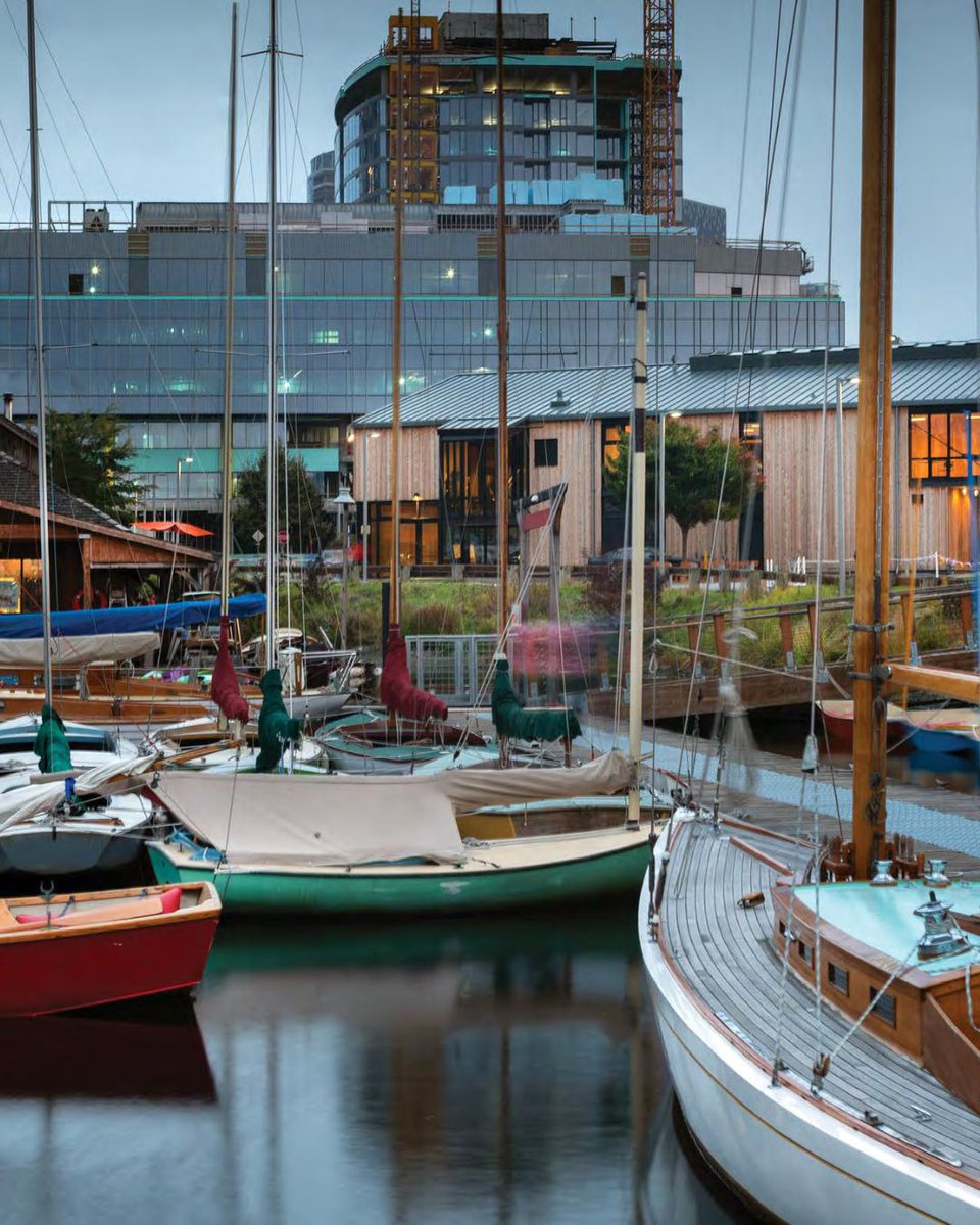 AIANational's tweet image. An exterior shade system, operable doors and windows, and operable skylights are integral to both this design and the building’s operation.

Olson Kundig
Wagner Education Center at The Center for Wooden Boats
Seattle, Washington
COTE® Top Ten Award 2025
🔗aia.org/design-excelle…