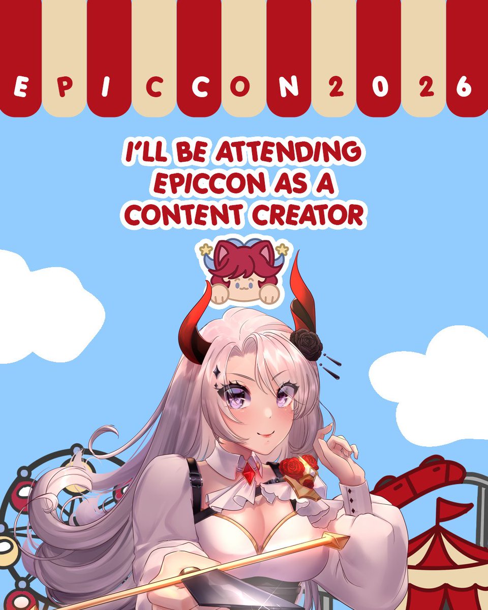 FIND YOURSELF ALONE ON SATURDAY JAN 17TH 2026 WITH NO PLANS?
IF YOU HAPPEN TO LIVE IN PERTH, WESTERN AUSTRALIA, YOU SHOULD COME ON DOWN TO <a href="/EPICCON_/">EPICCON</a> !! (ﾉ^ヮ^)ﾉ*:・ﾟ✧

🫵ooo you want to buy tickets so badly to see me (NOW IN CUTOUT FORM)

ps. I am making goodie bags that