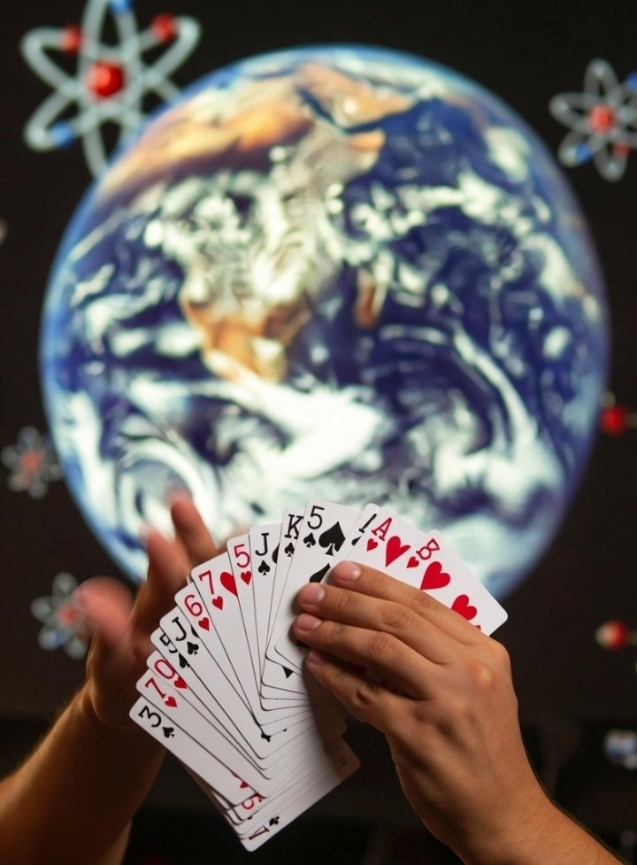 hidolmath's tweet image. Did you know if you shuffle a standard deck of 52 cards, the number of possible arrangements (52!) is larger than the number of atoms on Earth? 🤯
​The power of combinatorics!
​#MindBlown #MathFact #Combinatorics #Probability #ViralScience #Numbers