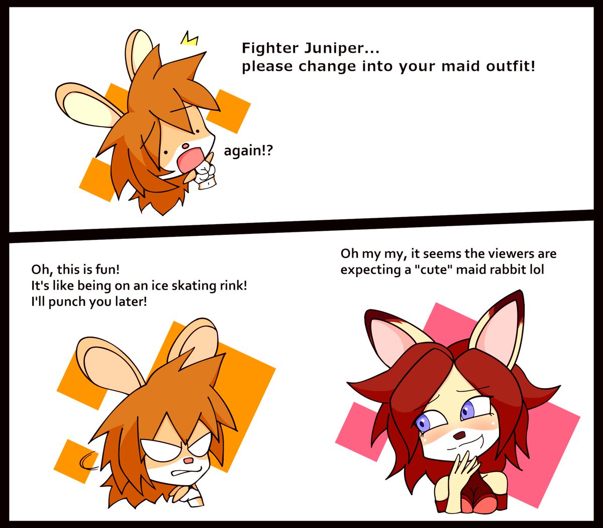 NINJAiraibashi's tweet image. I ended up changing it a little from my original concept. It's really hard to draw exactly how I imagine it. Also, I'm really bad at panel layouts, so I need to study more. This is fan art☆
@kerplewy
(　・｀ω・)/