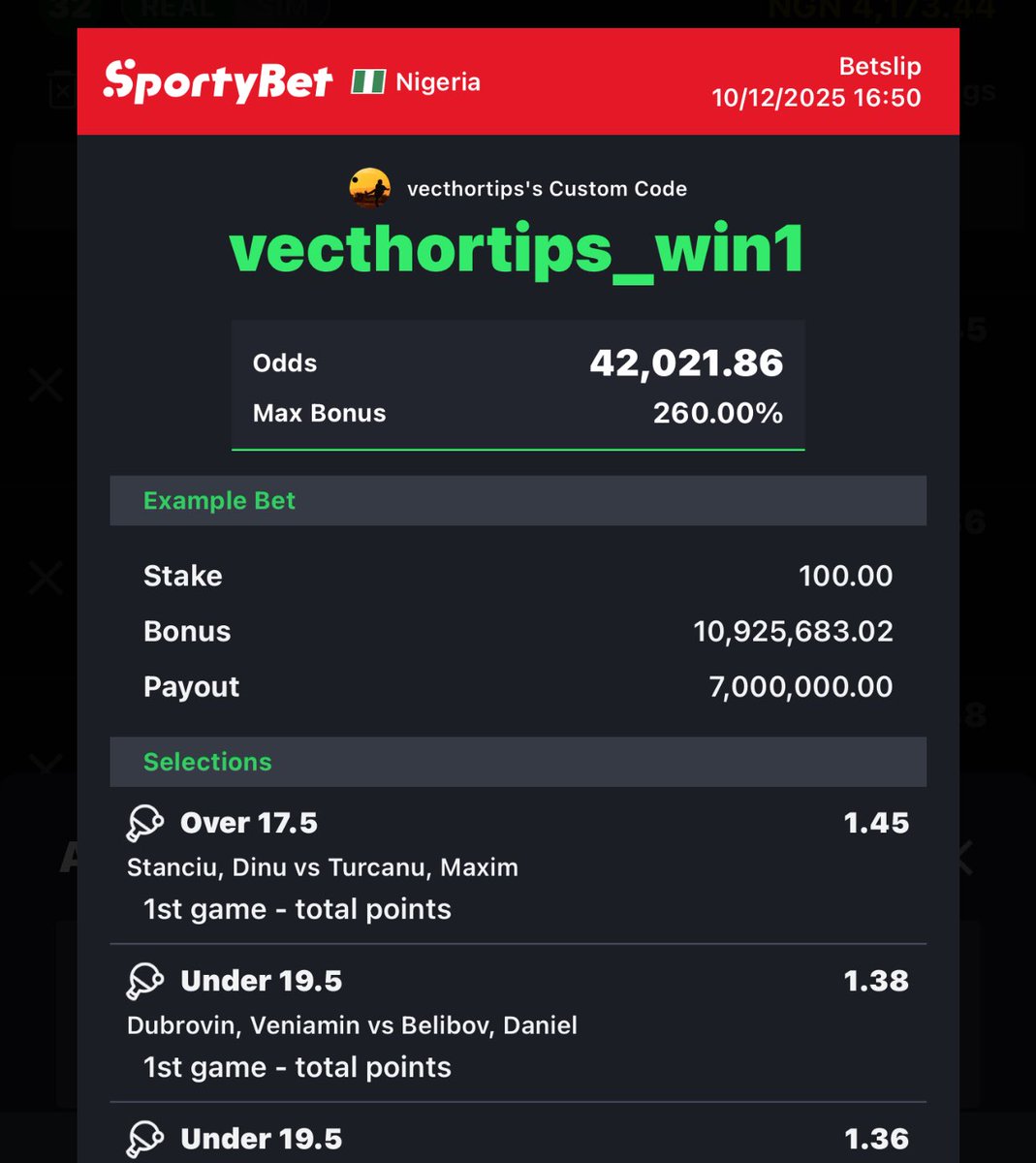 Vecthor Tips tweet media