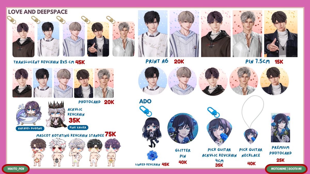 [🧡&amp;🔁 appreciated!]
Yakito Motionime Catalogue

🗓 12 - 14 Dec 2025
📍Booth M1

⭐️ #LADS | #Ado

Don't forget to visit ^^