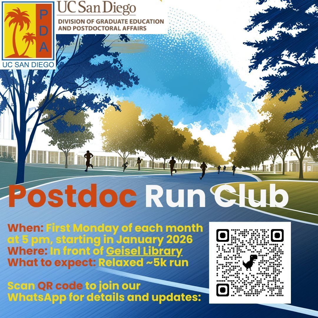 UCSD Postdoctoral Association tweet media