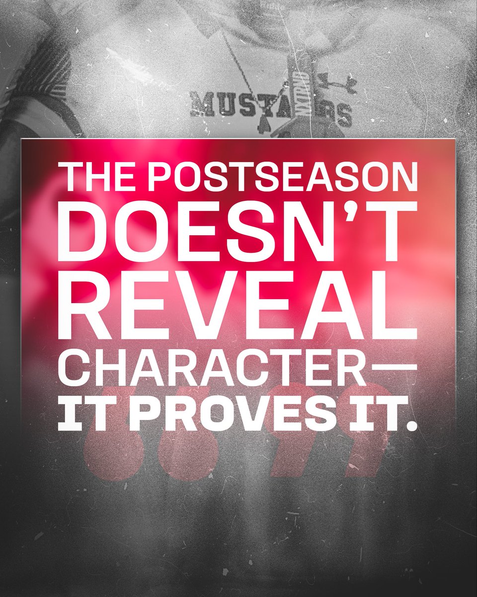 The postseason doesn’t reveal character—it proves it.

<a href="/TheProtectUCrew/">Protection United</a>