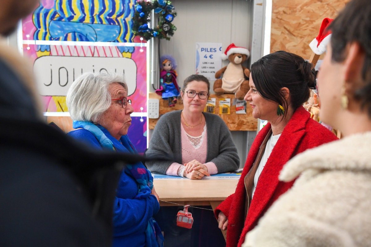 Avec @M_Vitoux,  nous rencontrons les acteurs qui agissent pour le pouvoir d'achat. Aujourd'hui nous étions chez Joujou, un atelier de réemploi solidaire de jouets porté par ATAO, situé au coeur du quartier de la Bottière. Bravo à l'ensemble de l'équipe pour son engagement.