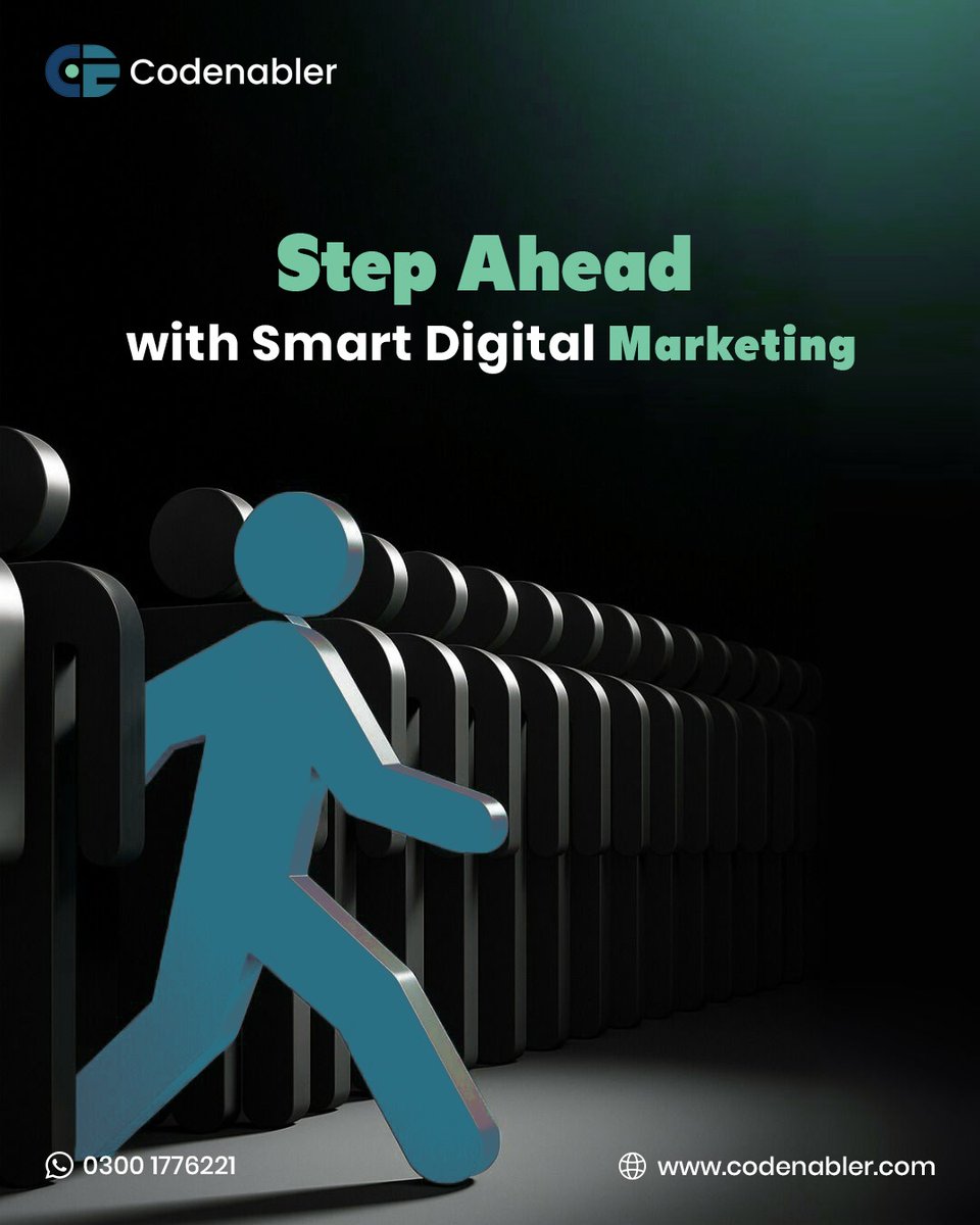 codenabler's tweet photo. More visibility. More leads. Better conversions.

Smart digital marketing that helps businesses step ahead.

📞 0300 1776221
🌐 https://t.co/nsXuaUat1x

#DigitalMarketing #SEO #BusinessGrowth #OnlineMarketing #Codenabler https://t.co/2oluRW0r62